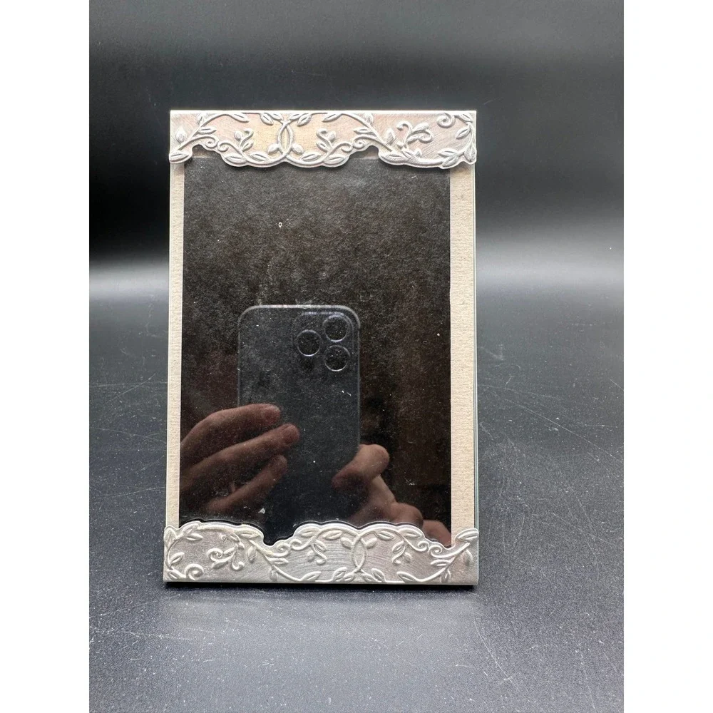 Unbranded pewter floral